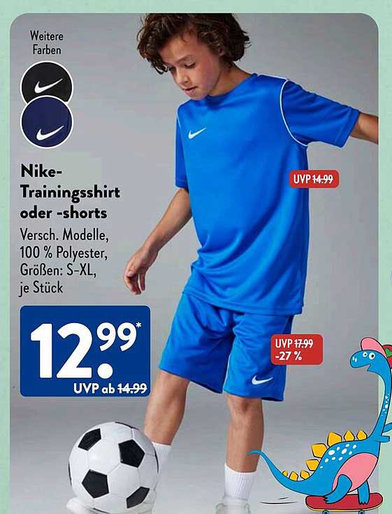 Nike-Trainingsshirt oder -shorts