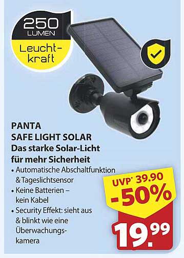 PANTA SAFE LIGHT SOLAR