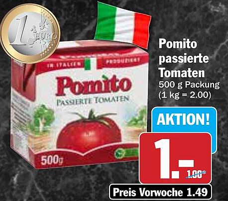 Pomito passierte Tomaten