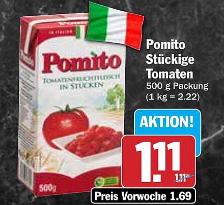 Pomito Stückige Tomaten