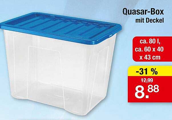 Quasar-Box mit Deckel