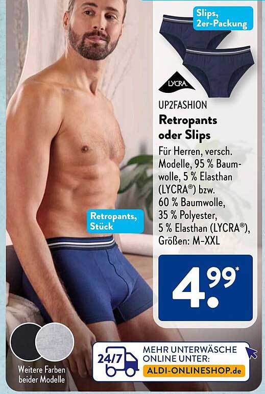 Retropants oder Slips