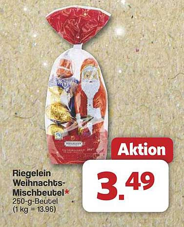 Riegelein Weihnachts-Mischbeutel