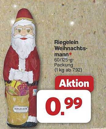 Riegelein Weihnachtsmann