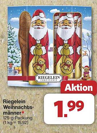 Riegelein Weihnachtsmänner