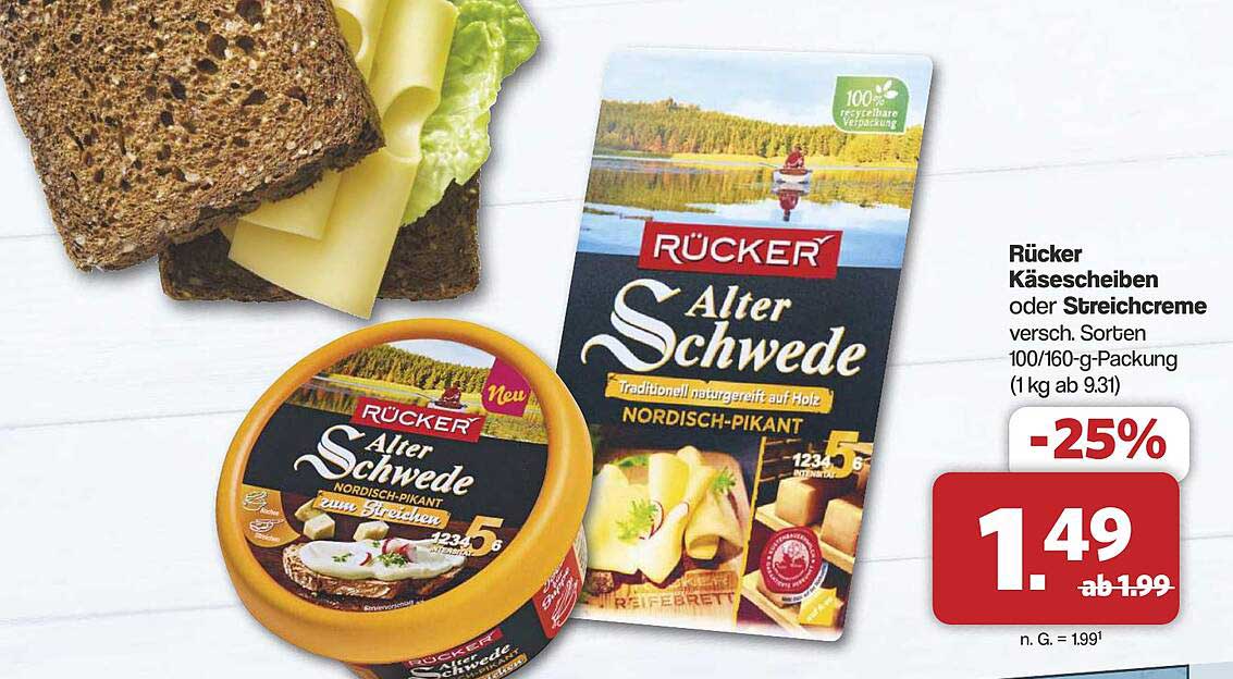 Rücker Alter Schwede nordisch-pikant