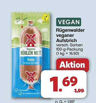 Rügenwalder veganer Aufschnitt