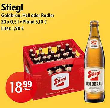 Stiegl Goldbräu, Hell oder Radler