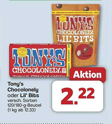 Tony's Chocolonely oder Lil' Bits