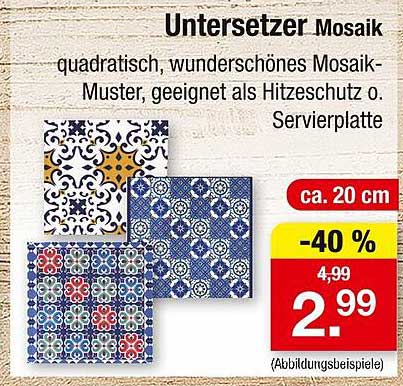 Untersetzer Mosaik