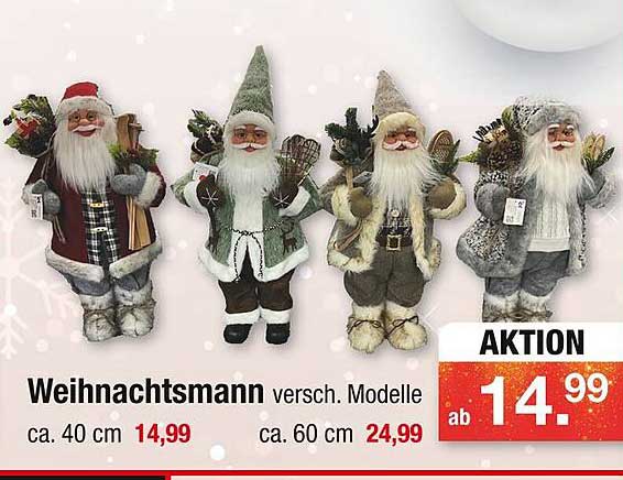 Weihnachtsmann versch. Modelle