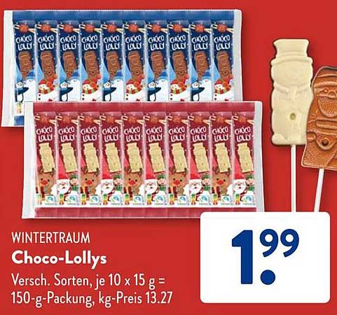 WINTERTRAUM Choco-Lollys