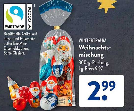 WINTERTRAUM Weihnachtsmischung