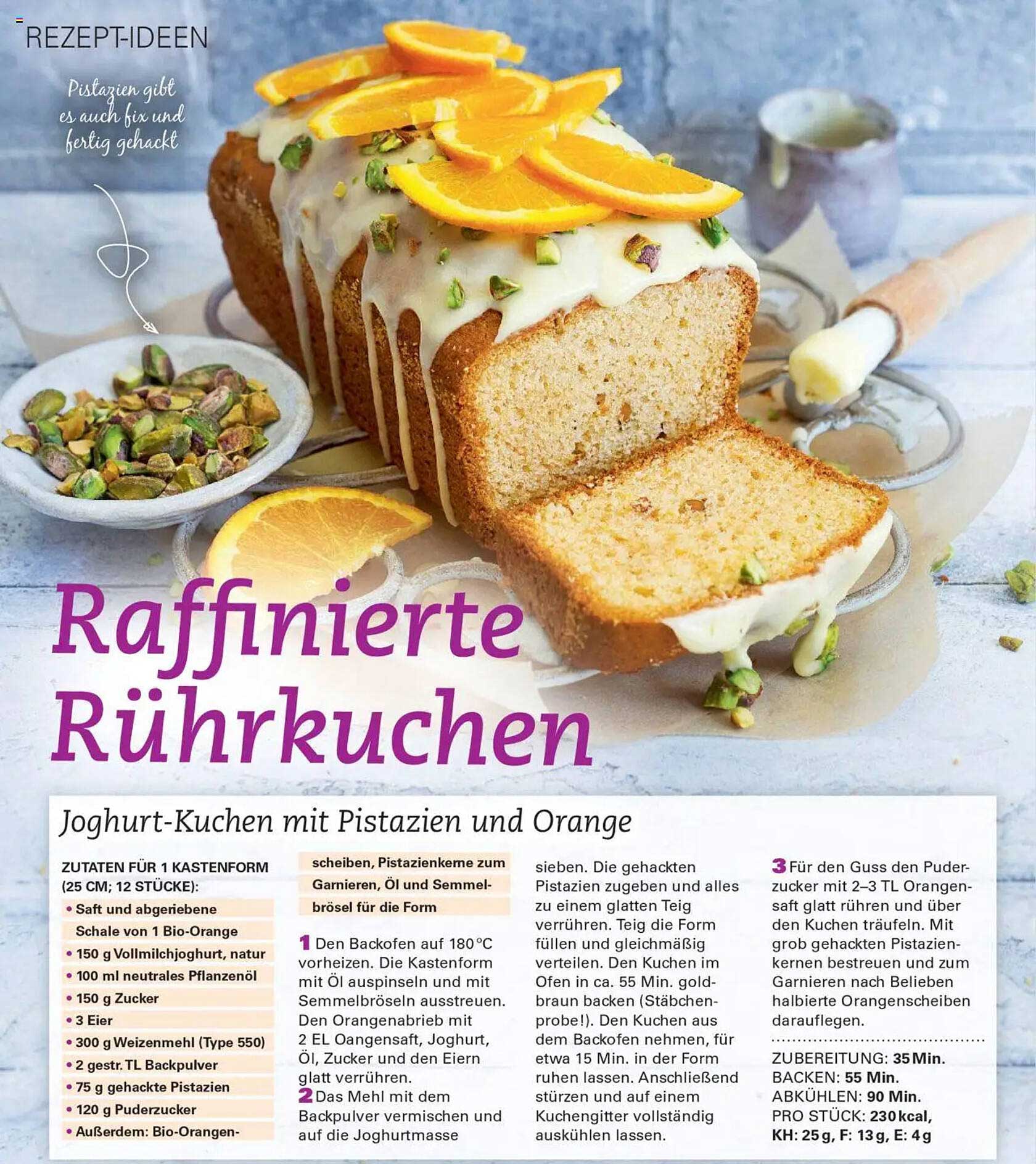 Raffinierte Rührkuchen