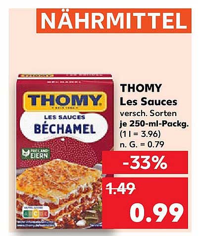 THOMY Les Sauces Béchamel