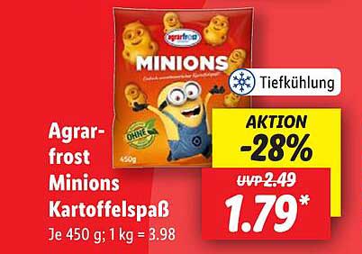 Agrar-frost Minions Kartoffelspaß