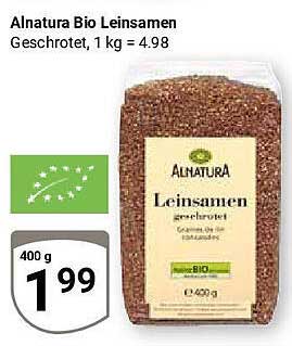 Alnatura Bio Leinsamen geschrotet