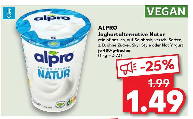 ALPRO Joghurtalternative Natur