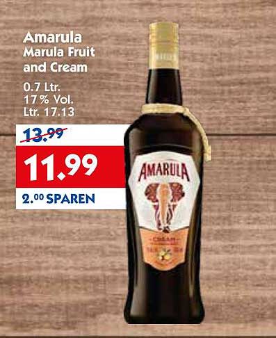 Amarula Marula Fruit and Cream