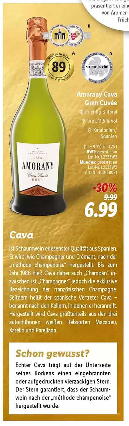 Amorany Cava Gran Cuvée