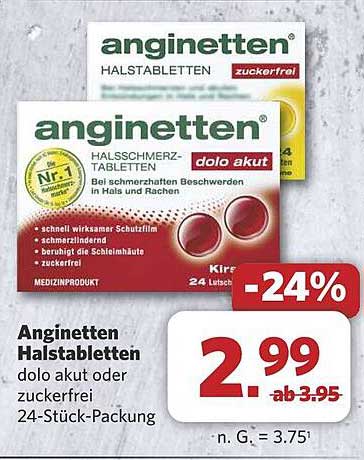 Anginetten Halstabletten