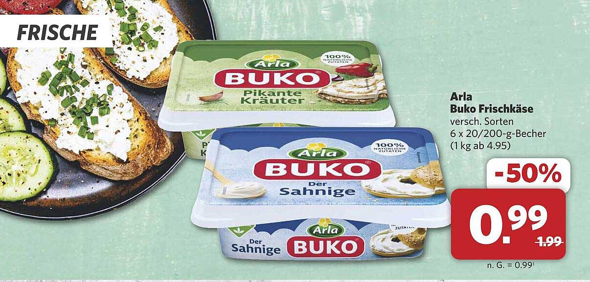 Arla Buko Frischkäse