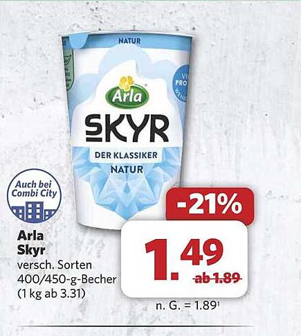 Arla Skyr der Klassiker Natur