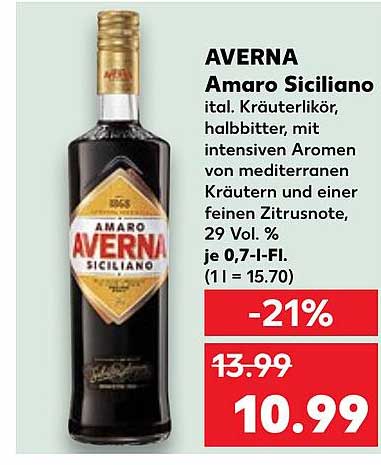 AVERNA Amaro Siciliano