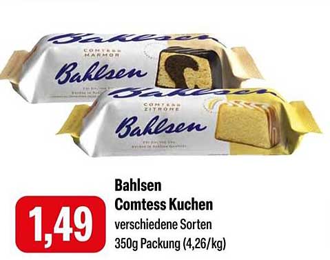 Bahlsen Comtess Kuchen