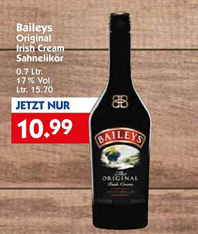 Baileys Original Irish Cream Sahnelikör