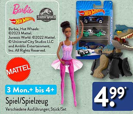 Barbie, Hot Wheels