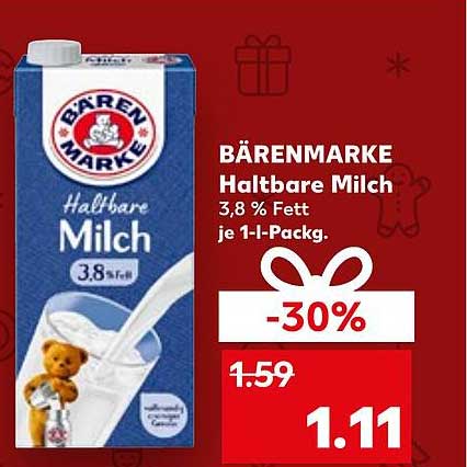 BÄRENMARKE Haltbare Milch