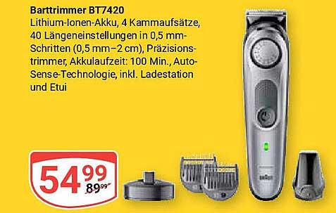 Barttrimmer BT7420