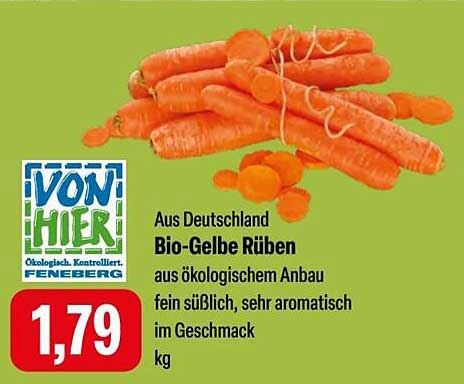 Bio-Gelbe Rüben