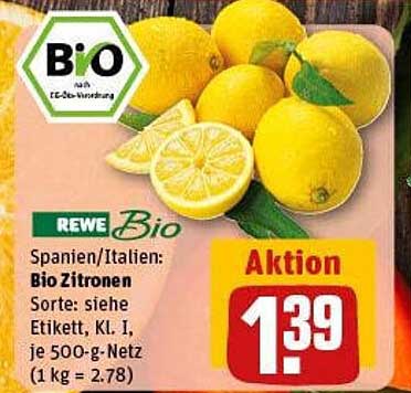 Bio Zitronen