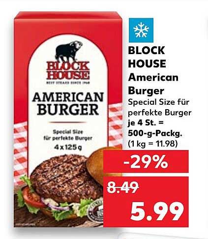 BLOCK HOUSE American Burger