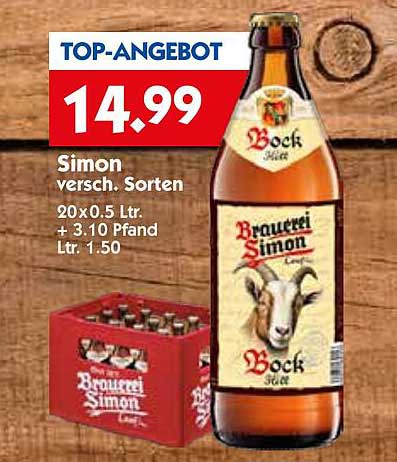 Brauerei Simon Bock Hell