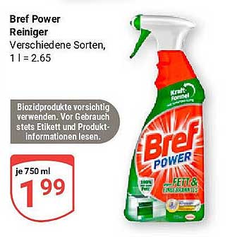 Bref Power Reiniger