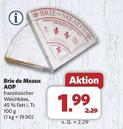 Brie de Meaux AOP