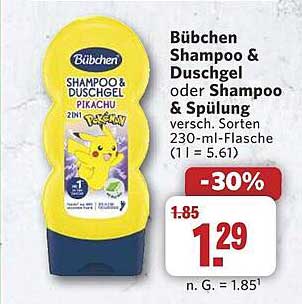 Bübchen Shampoo & Duschgel Pikachu