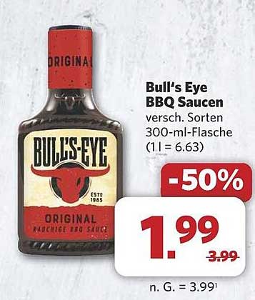 Bull's Eye BBQ Saucen