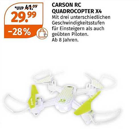 CARSON RC QUADCOPTER X4