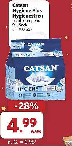 Catsan Hygiene Plus Hygienestreu