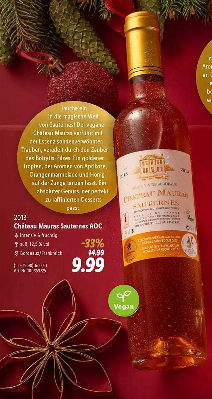 Château Mauras Sauternes AOC