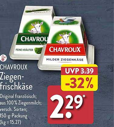 CHAVROUX Ziegenfrischkäse