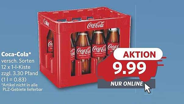 Coca-Cola* versch. Sorten 12 x 1-l-Kiste