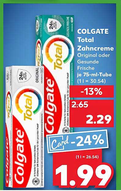 COLGATE Total Zahnpasta