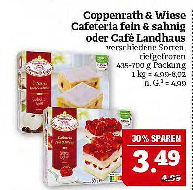 Coppenrath & Wiese Cafeteria fein & sahnig oder Café Landhaus