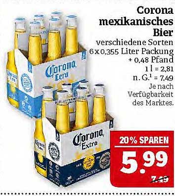 Corona mexikanisches Bier