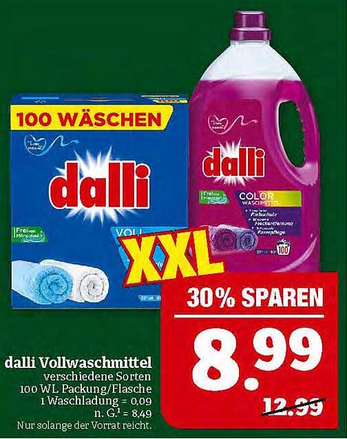 dalli Vollwaschmittel